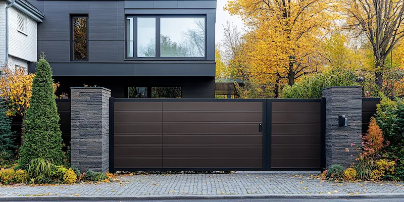 Polen Zaunbau