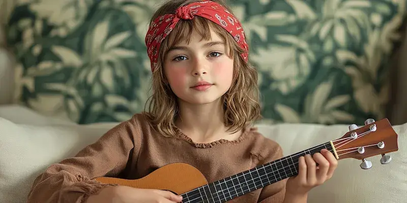 Ukulele drewanien